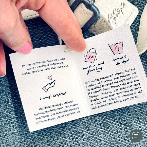 NWT Gorgeous RARE Free People GOAT Leather Idle Hands cream Sling Hobo Bag - Picture 4 of 16